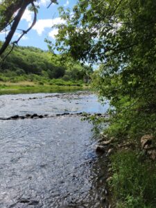 Sur les rives du Chassezac